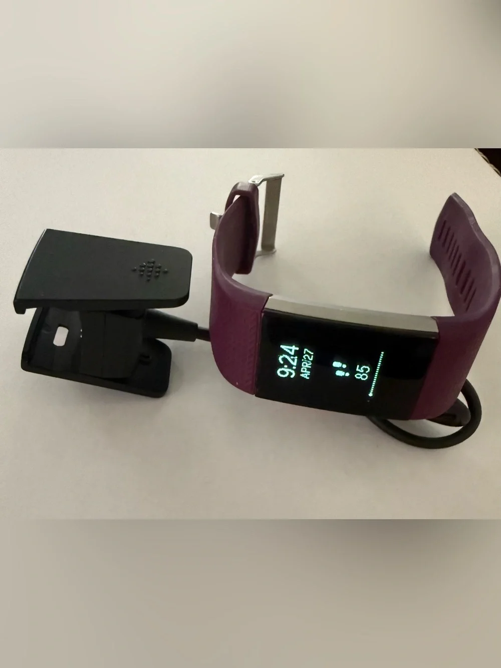Fitbit charge 2 Purple band Fitness Tracker